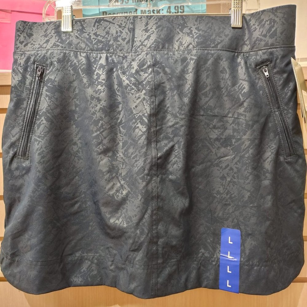 ORVIS Women Travel Skorts with Inner Shorts-- Navy - Picture 4 of 9